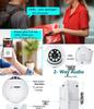 360° Wide Angle Night Vision Wireless Pet & Baby Monitor Camera