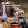 9Pcs Camping Spice Storage Bag Built-in Mesh/Side Pocket Separable Storage Bag 100ml Liquid/Filter Bottle with Funnels/Sticker