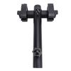 Side Flag Pole Mount Kit Iron Rusting Proof Flagpole Holder with Knob Screws for Truck Pickup Trailer 0.8 to 1.5in Flag Pole