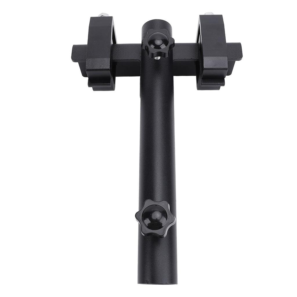 Side Flag Pole Mount Kit Iron Rusting Proof Flagpole Holder with Knob Screws for Truck Pickup Trailer 0.8 to 1.5in Flag Pole