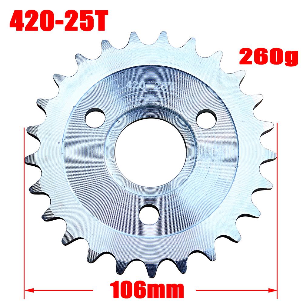 Motorcycle 420-24T 25T 26T 27T 28T 30T 35T Rear Chain Disk Drive System For Honda Z50 Z50A Z50J Z50R Mini Motorcycle