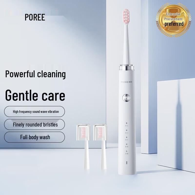 Poree Sonic Electric Toothbrush for Adults