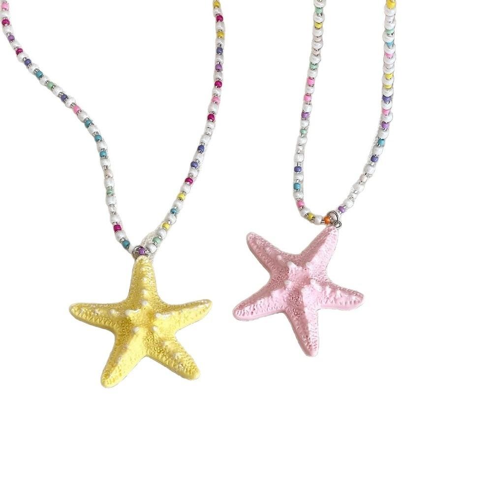 Bohemian Starfish Choker Beach Surfer Trendy Beach Necklace Cute Starfish Necklace Vacation