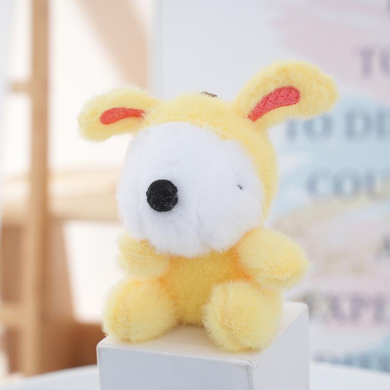 Plush Dog Keychain Toy With Pp Cotton Filling For Kids And Adults