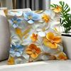 Art D Flowered Cushion Cover Cushion Cover Set Pcs X X X Pillowcase Decorative Sofa Home Decor