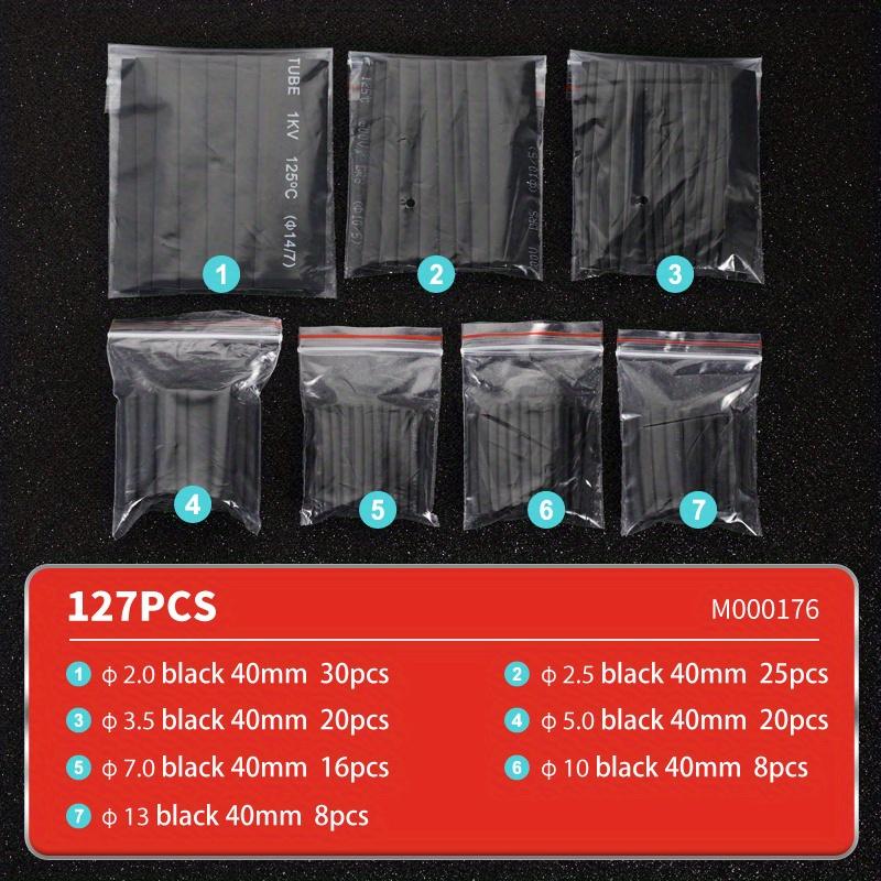 

127pcs/140pcs/164pcs Heat Shrink Tubing Insulation Shrinkable Tube 2:1 Wire Cable Sleeve Kit