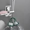 Wall Mounted Shower Head Holder Self-adhesive Storage Drain Rack  Bathroom Accessories