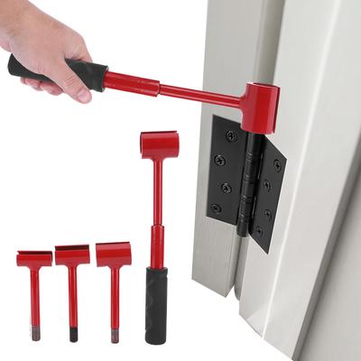 4 In 1 Hinge Space Adjusting Wrench Door Hinge Repair Tool Door Hinge Repair Spanner for Residential and Commercial Heavy Door