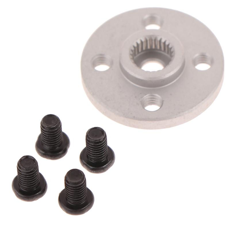5Set Aluminum Alloy Steering Gear Disc Stent 25T Servo Arm Round Type For Mg995 Mg996R Rc Robot Car Motor Connector