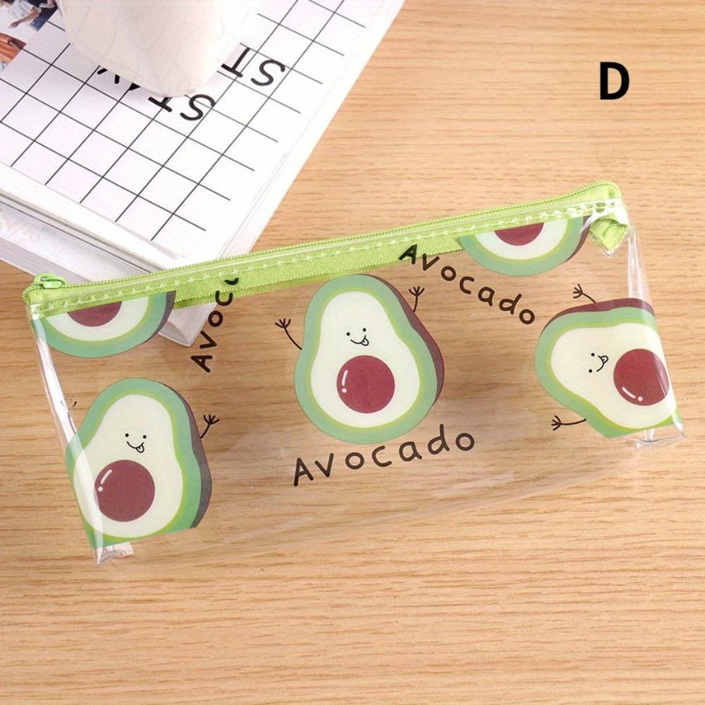 

1PC Pencil Case Avocado School Pencil Box Pencilcase Pencil Bag School Supplies Stationery
