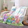 1 Stück, Duffy and Friends (4) Gemütliche Flanell-Kuscheldecke Perfektes Geschenk für Schlafzimmer, Wohnzimmer, Reisen, Camping, Auto