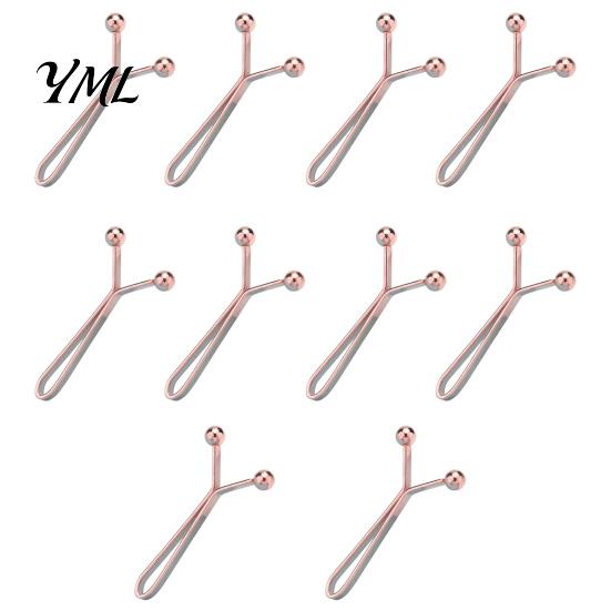 Skirts Waist Adjuster 5/10Pcs Tightener for Pants, Reusable Cincher Clip No Sew Loose Jeans, Sewing Trousers Leg Shortening Clamp