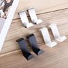 Punch-Free For Kitchen Bathroom Door Rear Organizer Storage Rack Clothes Hanger Hook Key Hook