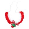 Christmas Knit Scarf Collar for Cats Dogs Pet Holiday Bib Necklace