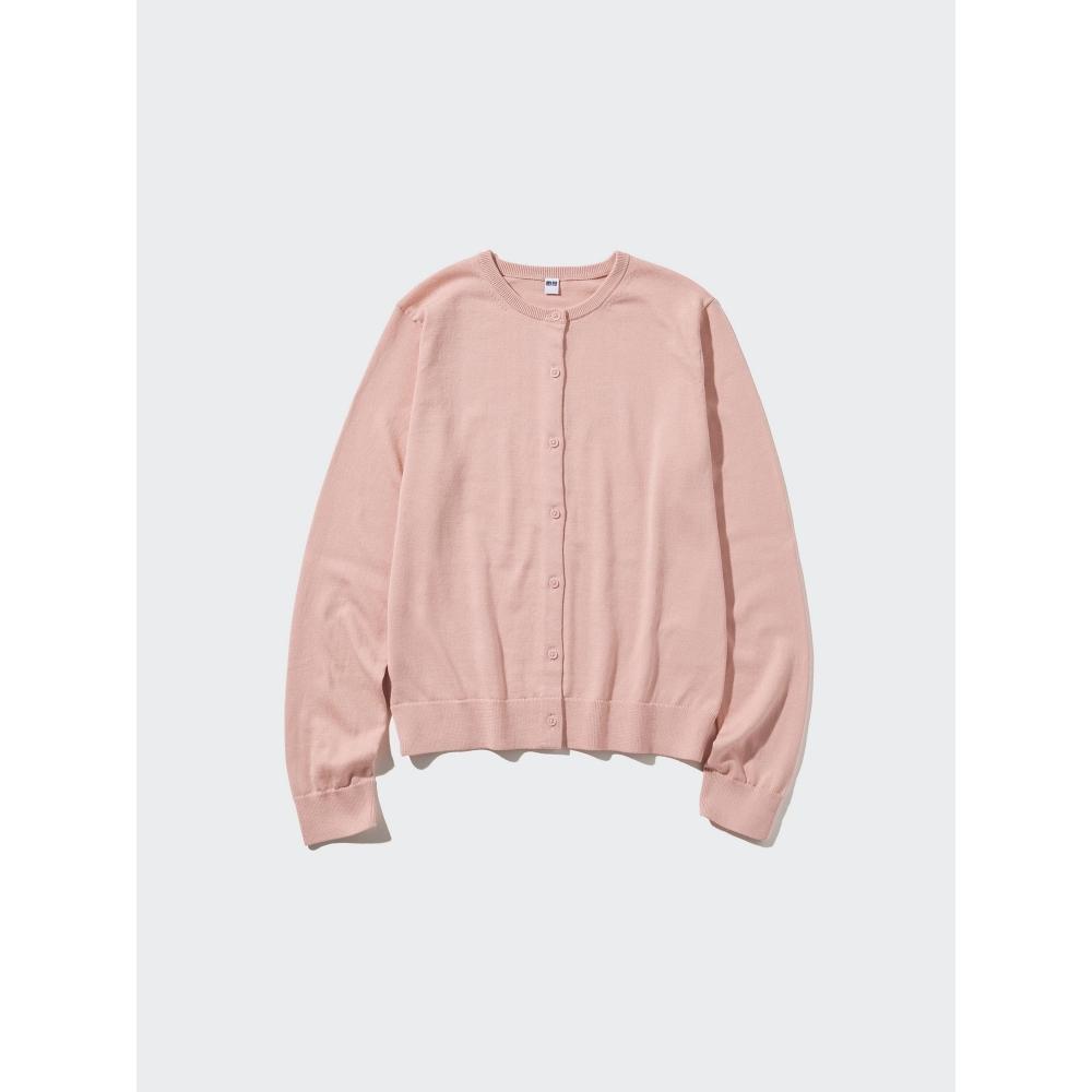 Uniqlo Uv Protection Crew Neck Cardigan  Long Sleeve 
