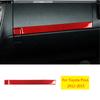 For Toyota Prius 2012-2015 Carbon Fiber Left Drive Co-Pilot Dashboard Cover Trim