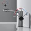 Temperature Digital Display LED Basin Faucet 2 Modes Multi-function Hot Cold Water Sink Mixer Wash Tap For Bathroom