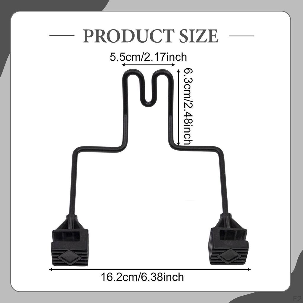 Cowboyhut Halter Rack Organizer Schwarz Universal Schwerlast Auto Zubehör für Mantel Helm