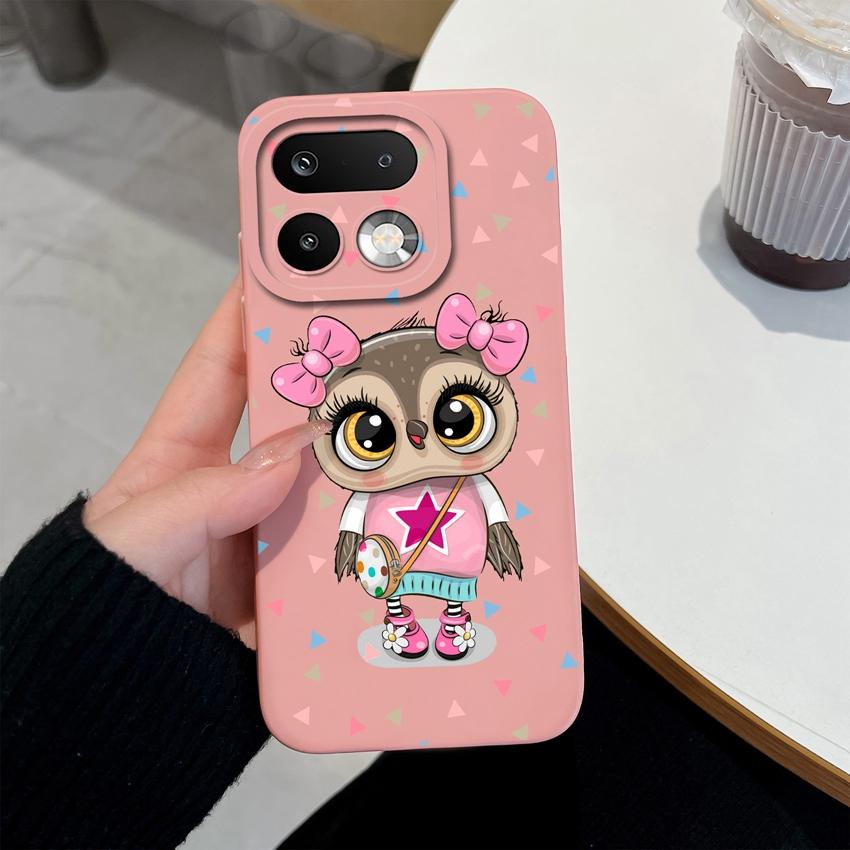 For Oppo Realme 16 14 15 Pro Plus C85 Pro P3 Lite Oppo Reno15 Pro A6X A95 A72 A73 A74 Phone Case Cute Cat Cartoon Lightweight Camera Protection Bumper
