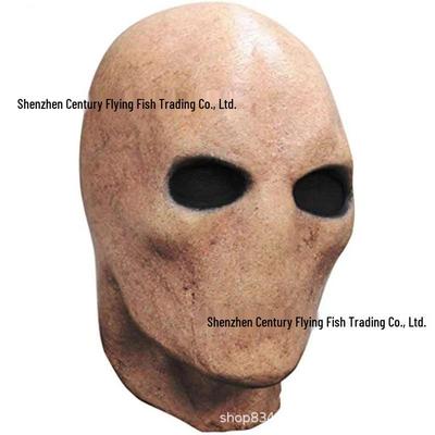 Frightening Faceless Alien Latex Mask for Halloween Masquerade