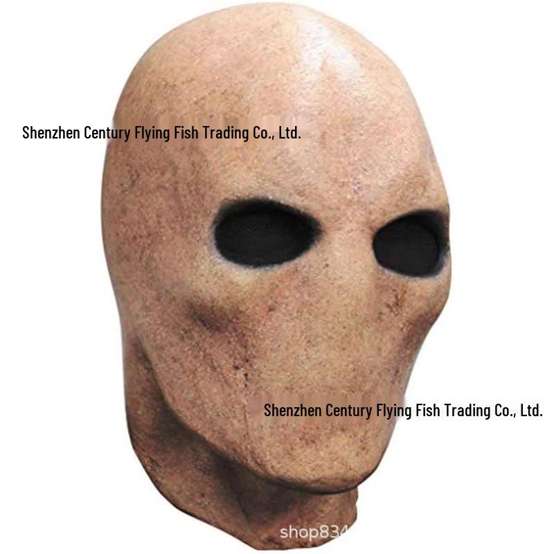 Faceless Stone Man Alien Latex Mask for Halloween