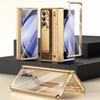 Tri-Fold Flip Case With Stylus Slot Kickstand Galaxy Z Fold8 Fold7 Full Body Protection PC Shell