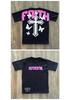 Y2K Hip Hop Retro Cross Graphic Men's Oversized Cotton T-shirt