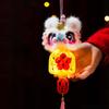 Chinese Style 2026 New Year Decorative Lantern Hanfu Accessories Portable Chinese New Year Lantern Lion Dance Tassels
