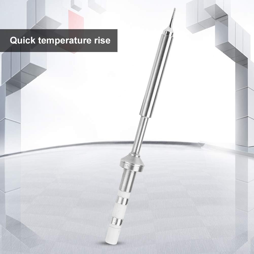 Soldering Iron Tip,TS100 Soldering Iron Tip, Electric Mini Pen Type Stainless Steel Soldering Iron Tips Replacement for TS100 Soldering Iron