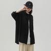 New Chinese Style Long Sleeved Shirt With Button Closure For Men'S Spring And Autumn Designs, Oversized Tang Style Shirt, High-End Hanfu Taoist Robe