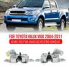 Cerradura Portón Trasero Pestillo Cerradura Puerta Trasera para Toyota Hilux Vigo 2004 2005 2006 2007 2008 2009 2010 2011 65790-0K010 65780-0K010