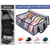 Hat Storage Box Bedroom Wardrobe Organizer Transparent Large Capacity Caps Storage Box Dustproof Waterproof Clothing Storage Bag