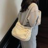 Canvas Tas Dames Grote Capaciteit Schouder Tote Tas Vintage Meerlaagse Crossbody Tas