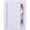 Removable Access Panel Cover For 120x120mm Opening Featuring Detachable Door And Side Mechanism Perfect For Electrical And Plumbing Maintenance