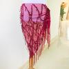 Halloween Belly Dance Sequin Tassel Hip Scarf for Beginners