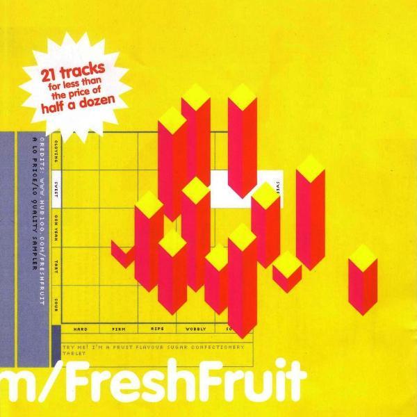 CD VARIOUS Fresh Fruit LCD20 LO RECORDINGS 2001 UK Dance Electronica Used