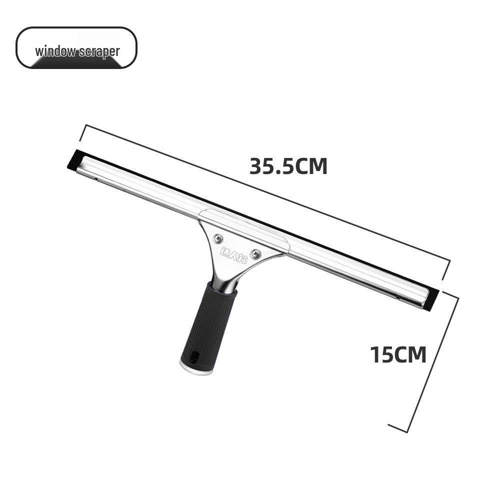 Telescopic Glass Cleaning Squeegee - Professional High-Rise Window Cleaner