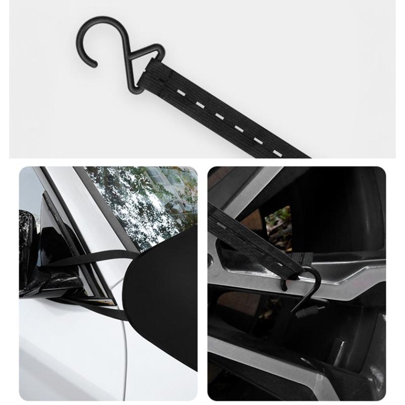 Copertura Parabrezza Auto Universale M/L Foglie Ghiaccio Neve Rete Protezione Tenda Parasole Canale Pioggia Tergicristallo Copertura Polvere