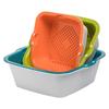 Camellia 3-Piece Double-Layer Drain Basket Set