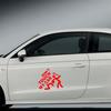 1PCS 19*22cm Safety Warning Vinyl Car Stickers DO NOT TOUCH MY CAR Car Motorcycles Decal