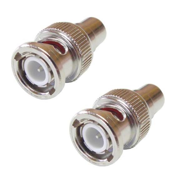 

Перехідник pin-кабель на BNC, набір 2 шт., F-Factory (RCA) підключи! AD411-2P