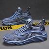 Summer Large Mesh Shoes Breathable Casual Sports Shoes Solid Color Running Shoes Youth Daily Walking Travel Men's Shoes