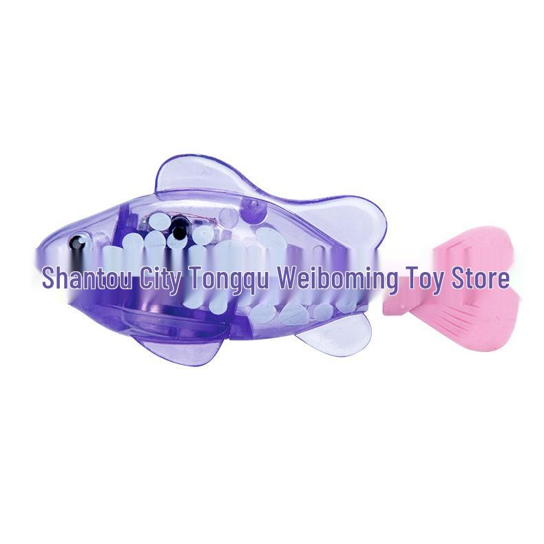 Electric Flashing Sensory Fish: Light-Up Swimming Pet for Babies – 8 Fish Types