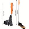 Easy-To-Grip 31-Inch Stainless Steel Shoehorn for Seniors - No Bending Required, Suitable for Sneakers And Boots