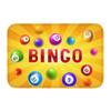 Game Bingo Doormat Mat Anti-Slip Kitchen Bathroom Toilet Rug Carpet 40*60cm