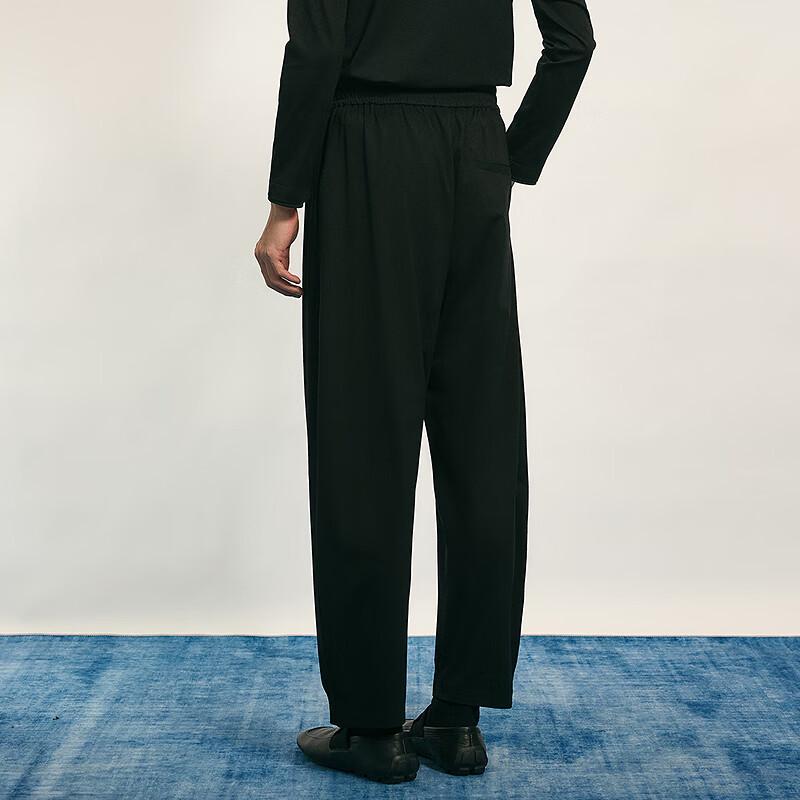 CROQUIS Men's 2025 Autumn Loose Fit Curved Trousers