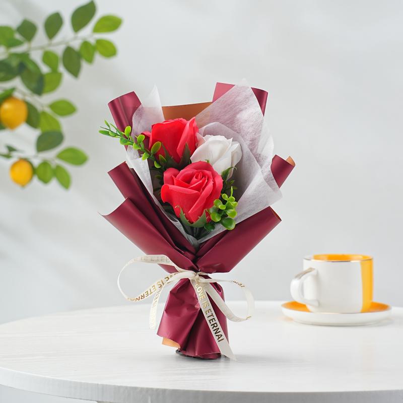 Scented Soap Rose Bouquet: Perfect Gift for Mother's Day, Valentine's, Birthdays - Ideal for Girlfriends, Moms, Besties, Teachers.