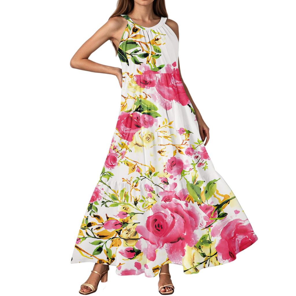 Women's Summer Casual Fashion Suspender Sleeveless Dress