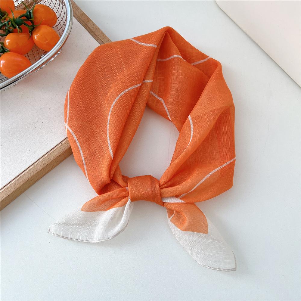 58*58cm Hair Scarf Square Scarf Hairscarf Headscarf Handkerchief Bandanas Turban Shawl Wrap Headband Hairband