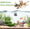 Rhododendron Root Driftwood Aquarium Decor: Submerged Wood Ornament for Fish Tank Landscaping, Reptile Habitat, Microlandscapes, 25-30CM Natural Wood